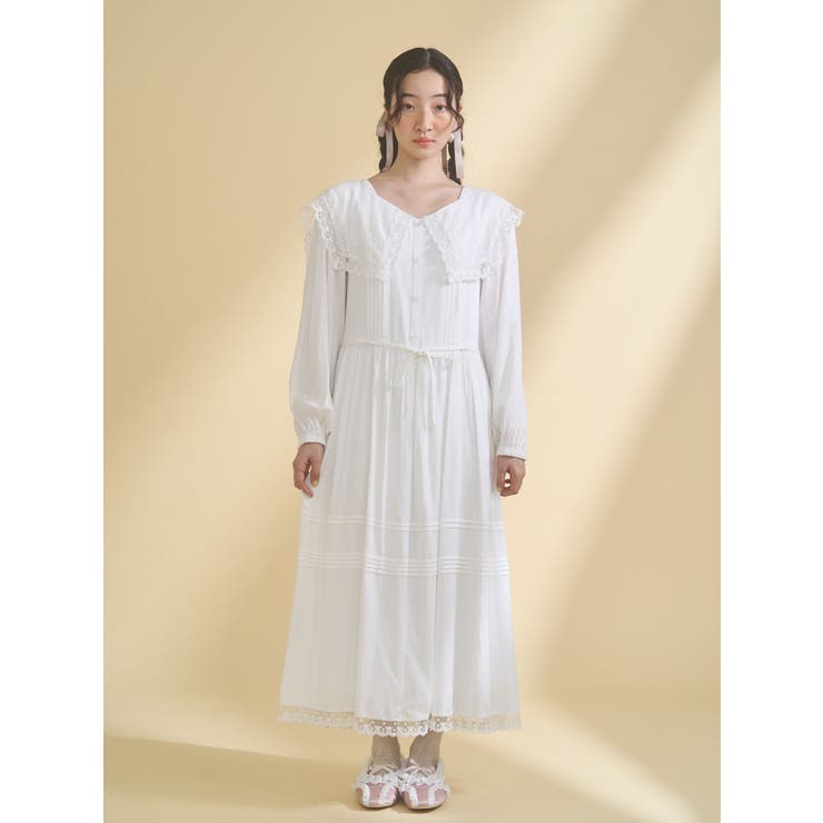 airy lace collarワンピース | merry jenny | 詳細画像8 