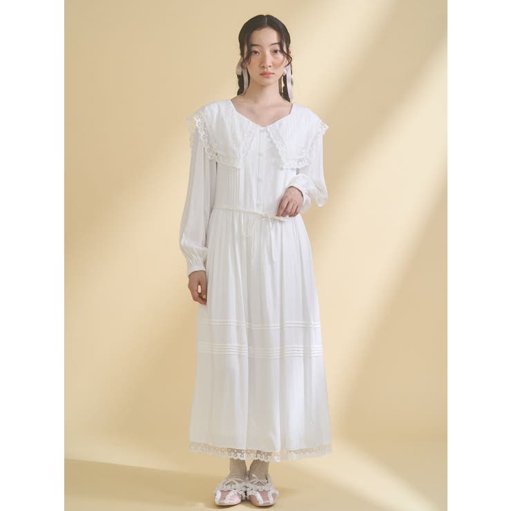 airy lace collarワンピース | merry jenny | 詳細画像9 