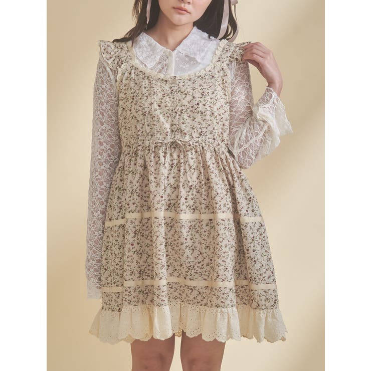 petit flowerフレアミニワンピース | merry jenny | 詳細画像1 