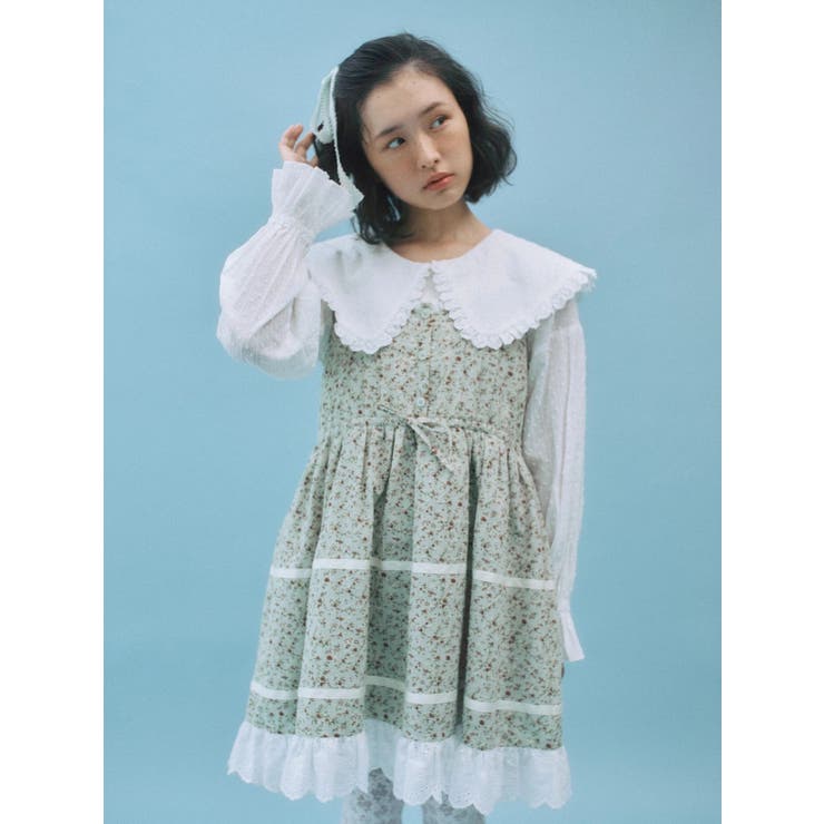 petit flowerフレアミニワンピース | merry jenny | 詳細画像10 