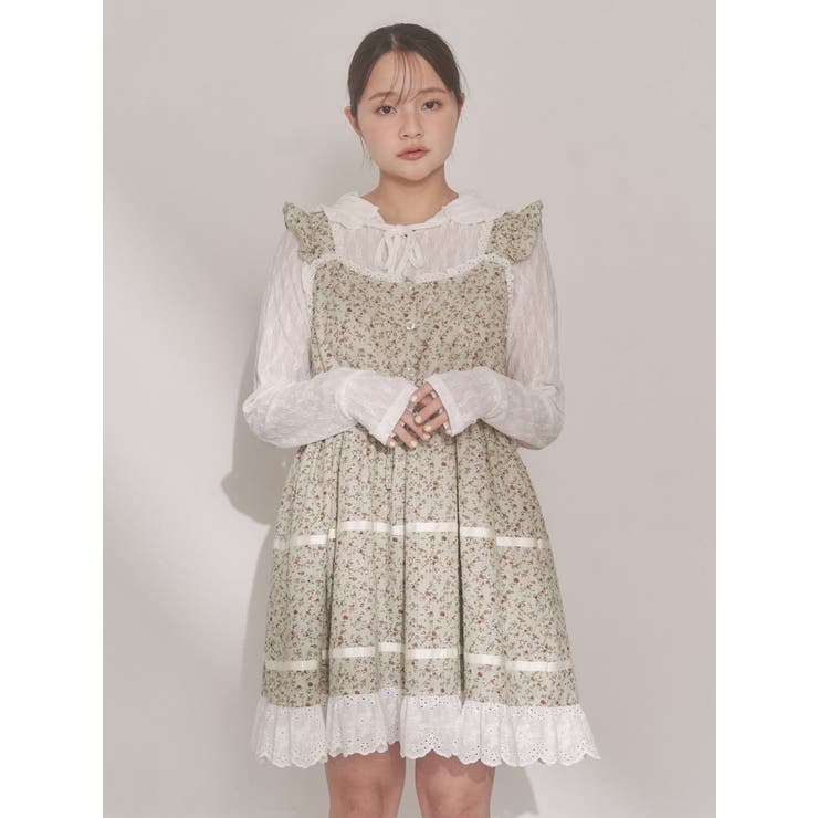 petit flowerフレアミニワンピース | merry jenny | 詳細画像12 