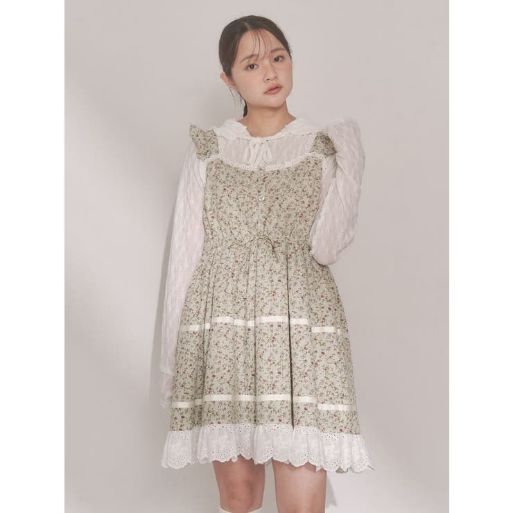 petit flowerフレアミニワンピース | merry jenny | 詳細画像13 