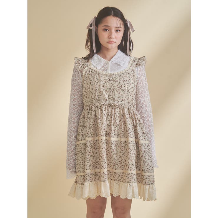 petit flowerフレアミニワンピース | merry jenny | 詳細画像17 