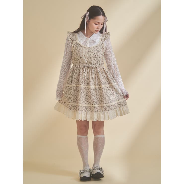 petit flowerフレアミニワンピース | merry jenny | 詳細画像21 