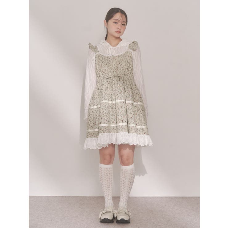 petit flowerフレアミニワンピース | merry jenny | 詳細画像26 