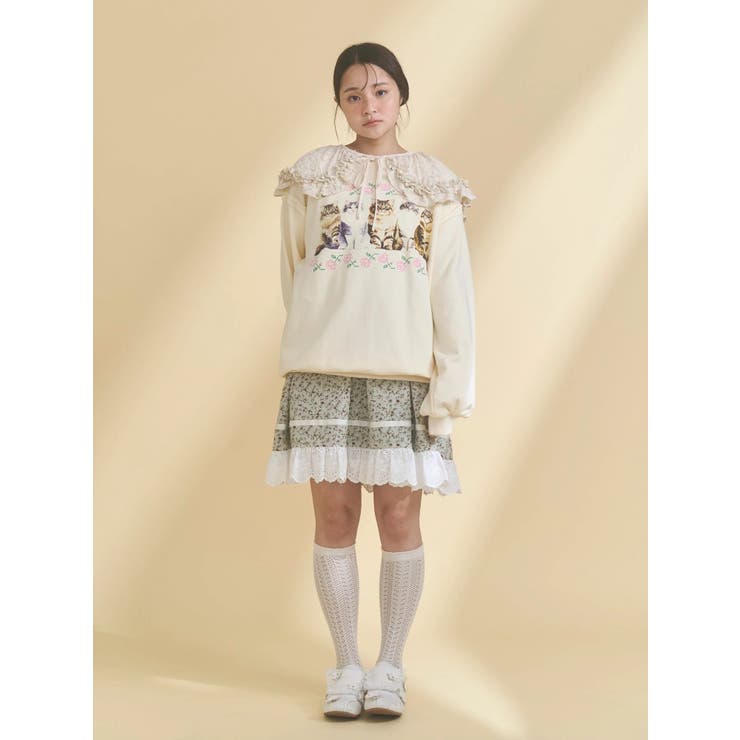 petit flowerフレアミニワンピース | merry jenny | 詳細画像28 