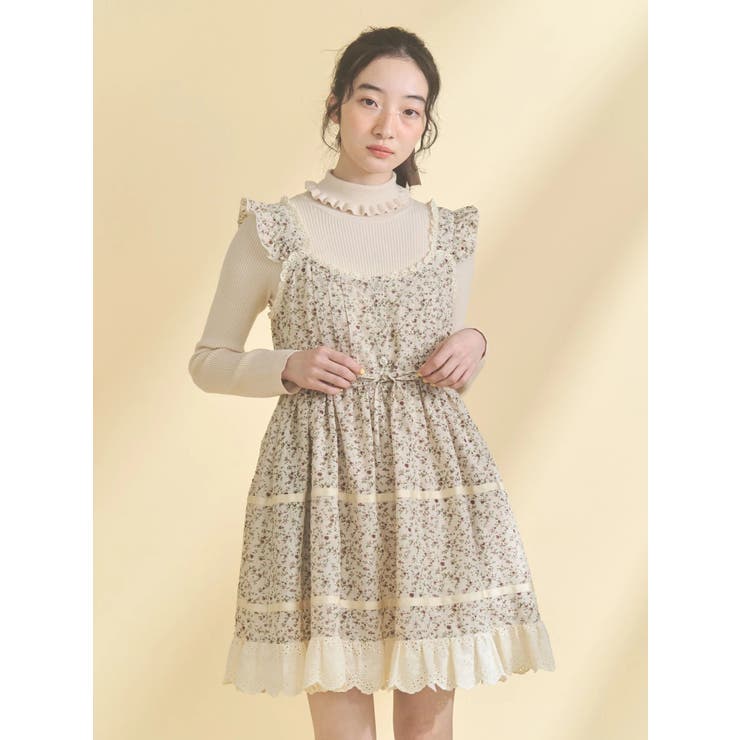 petit flowerフレアミニワンピース | merry jenny | 詳細画像30 