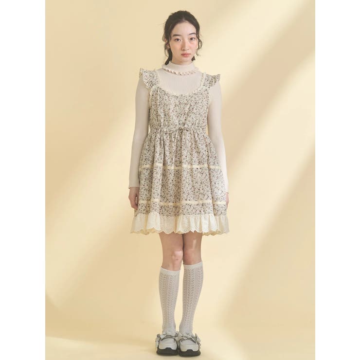 petit flowerフレアミニワンピース | merry jenny | 詳細画像32 