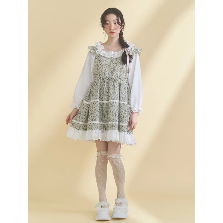 petit flowerフレアミニワンピース | merry jenny | 詳細画像36 