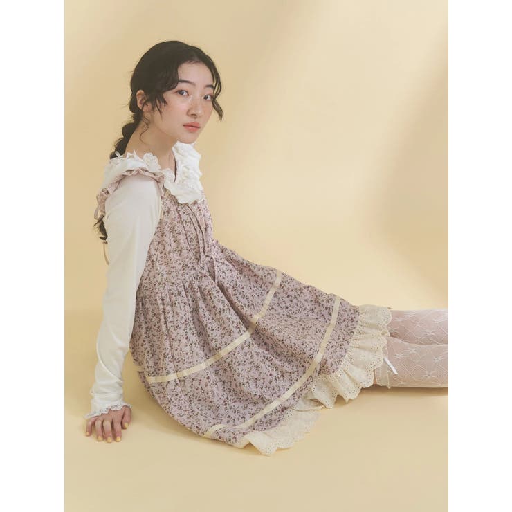 petit flowerフレアミニワンピース | merry jenny | 詳細画像38 