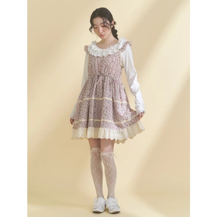 petit flowerフレアミニワンピース | merry jenny | 詳細画像39 