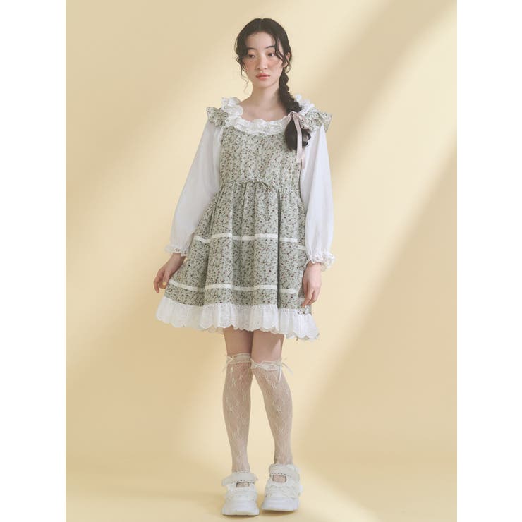 petit flowerフレアミニワンピース | merry jenny | 詳細画像6 