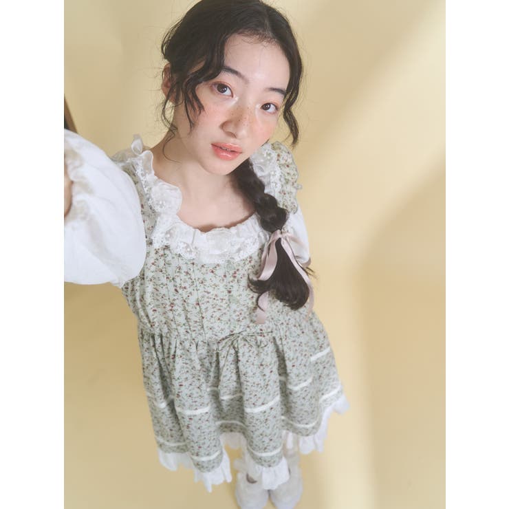 petit flowerフレアミニワンピース | merry jenny | 詳細画像8 