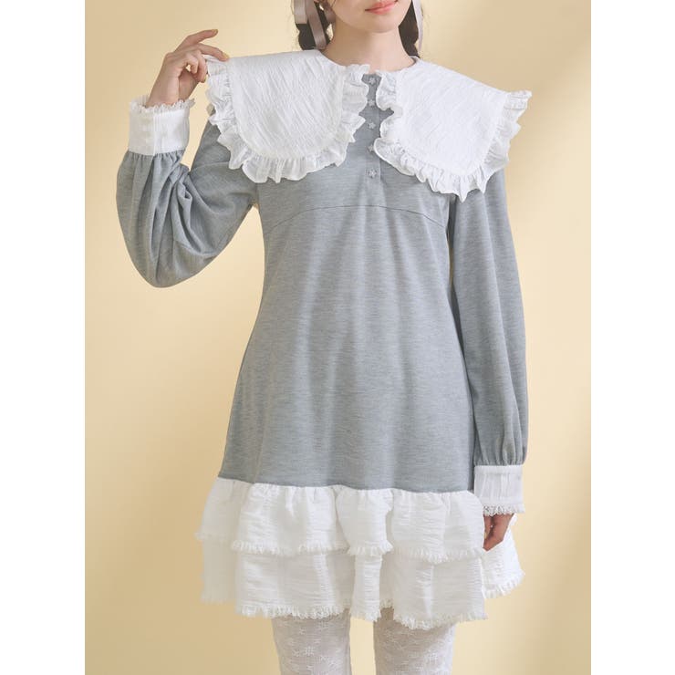 ポロミニワンピース | merry jenny | 詳細画像1 