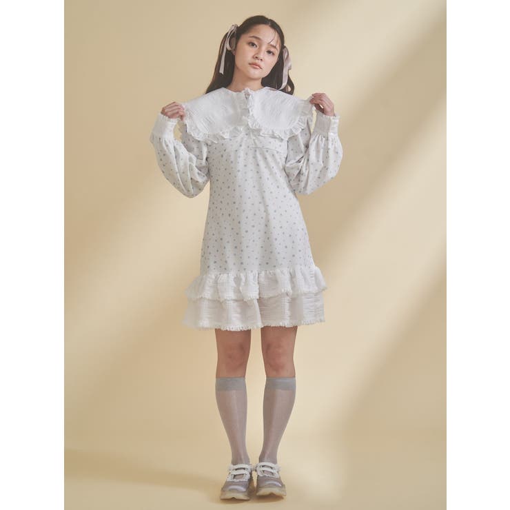 ポロミニワンピース | merry jenny | 詳細画像12 