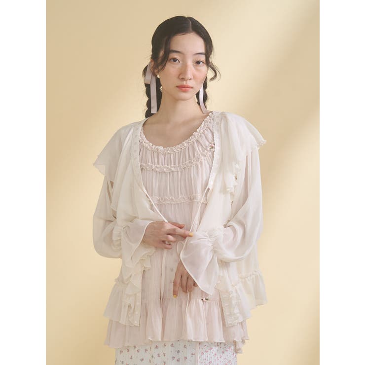 シアーギャザーチュニック | merry jenny | 詳細画像11 