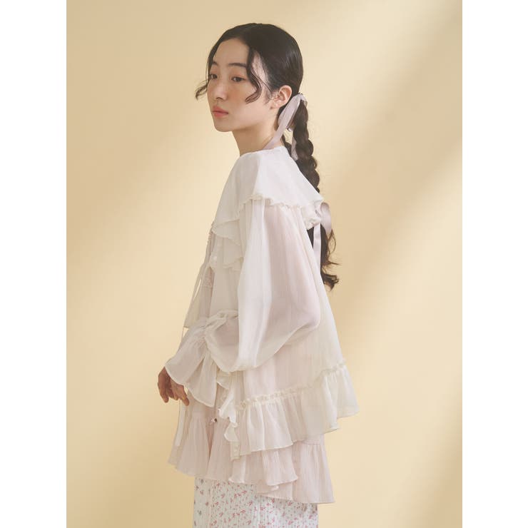 シアーギャザーチュニック | merry jenny | 詳細画像12 