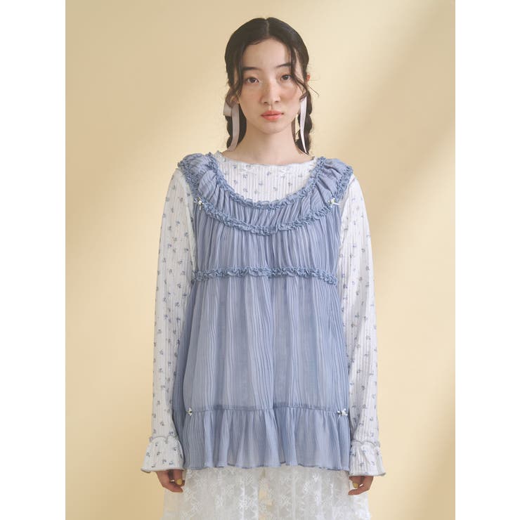 シアーギャザーチュニック | merry jenny | 詳細画像16 