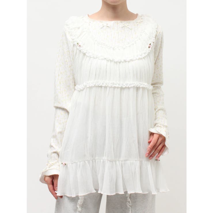 シアーギャザーチュニック | merry jenny | 詳細画像41 