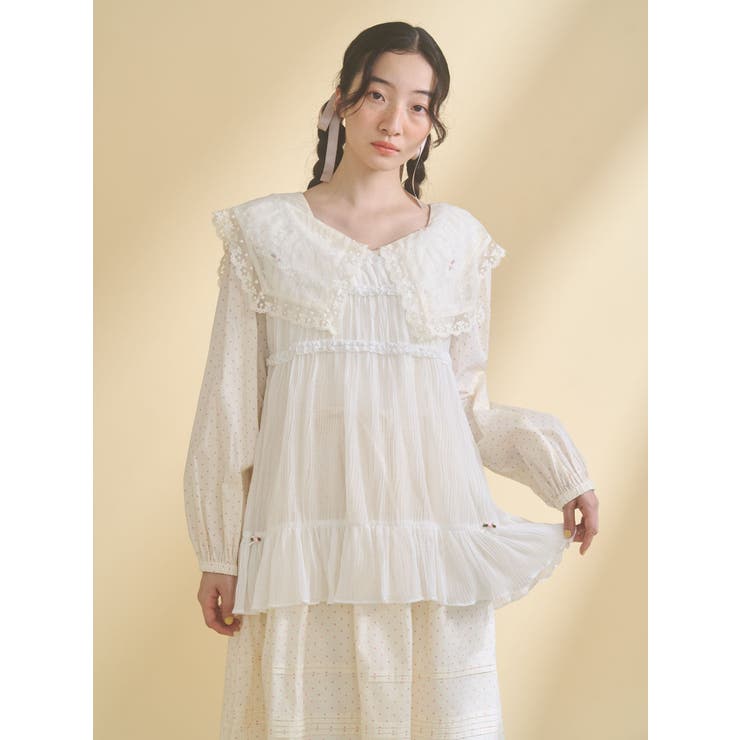 シアーギャザーチュニック | merry jenny | 詳細画像6 