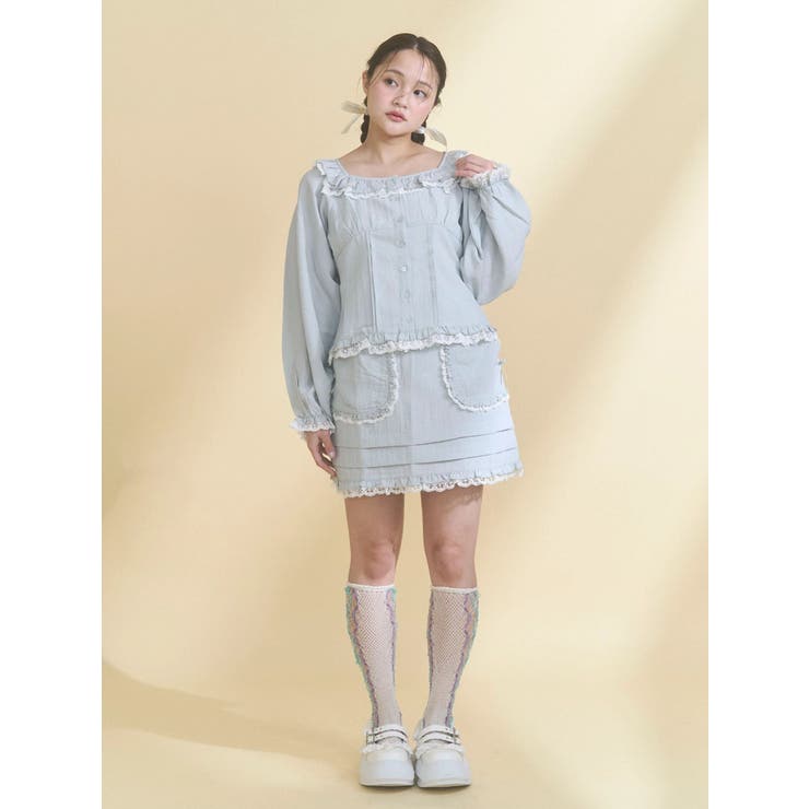 sugar square blouse | merry jenny | 詳細画像14 