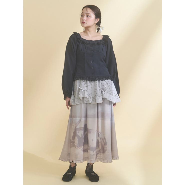 sugar square blouse | merry jenny | 詳細画像17 