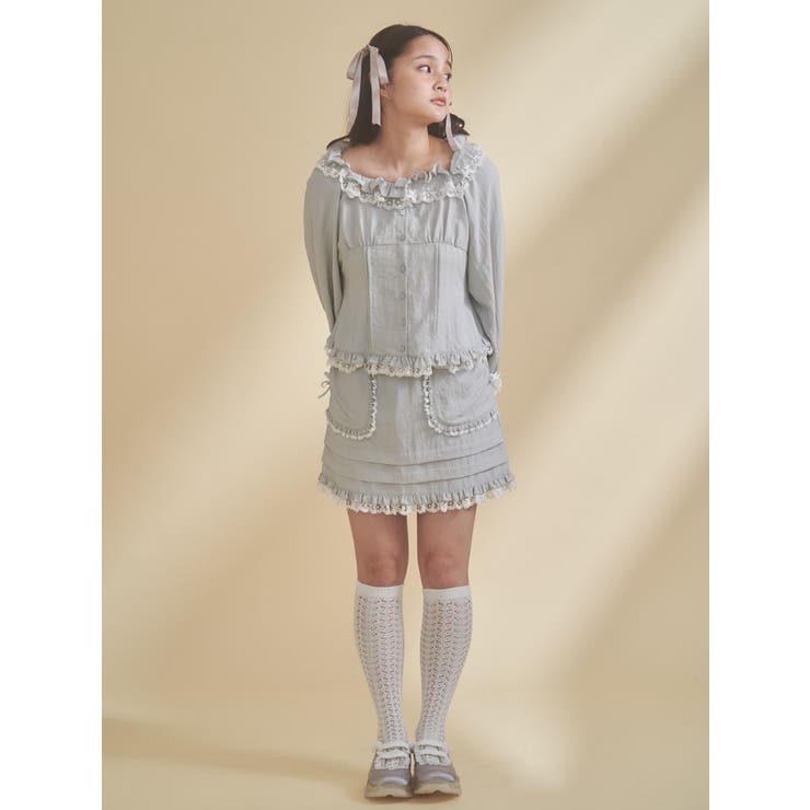 sugar square blouse | merry jenny | 詳細画像21 