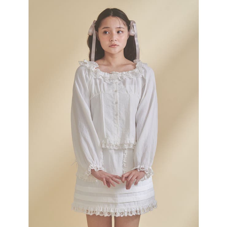 sugar square blouse | merry jenny | 詳細画像24 