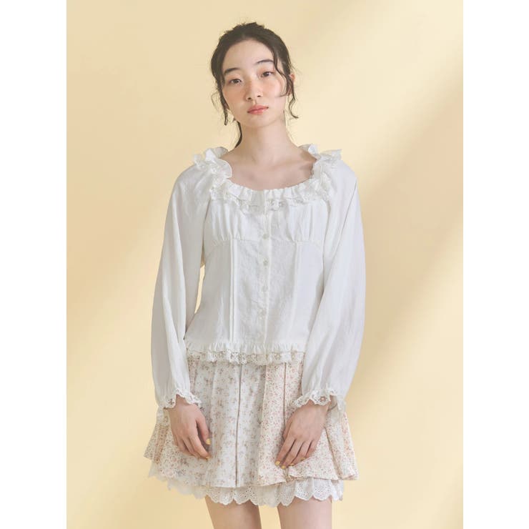 sugar square blouse | merry jenny | 詳細画像27 