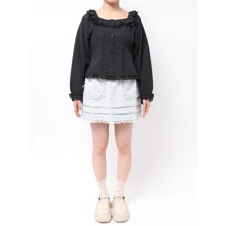 sugar square blouse | merry jenny | 詳細画像44 