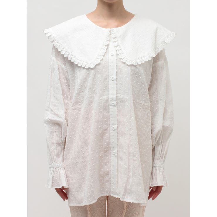 dot laceフリルカラーブラウス | merry jenny | 詳細画像28 