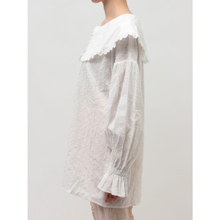 dot laceフリルカラーブラウス | merry jenny | 詳細画像29 