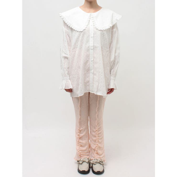 dot laceフリルカラーブラウス | merry jenny | 詳細画像35 