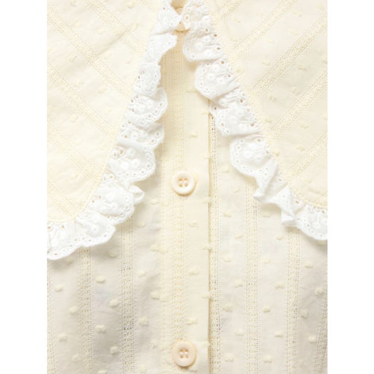 dot laceフリルカラーブラウス | merry jenny | 詳細画像37 