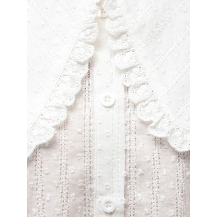 dot laceフリルカラーブラウス | merry jenny | 詳細画像39 