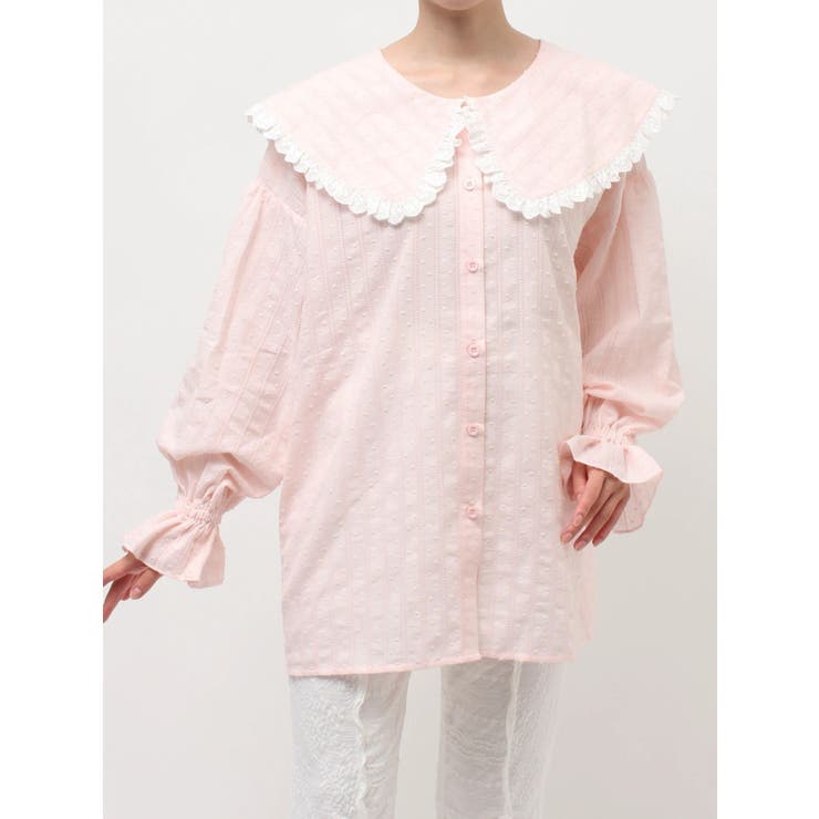 dot laceフリルカラーブラウス | merry jenny | 詳細画像40 