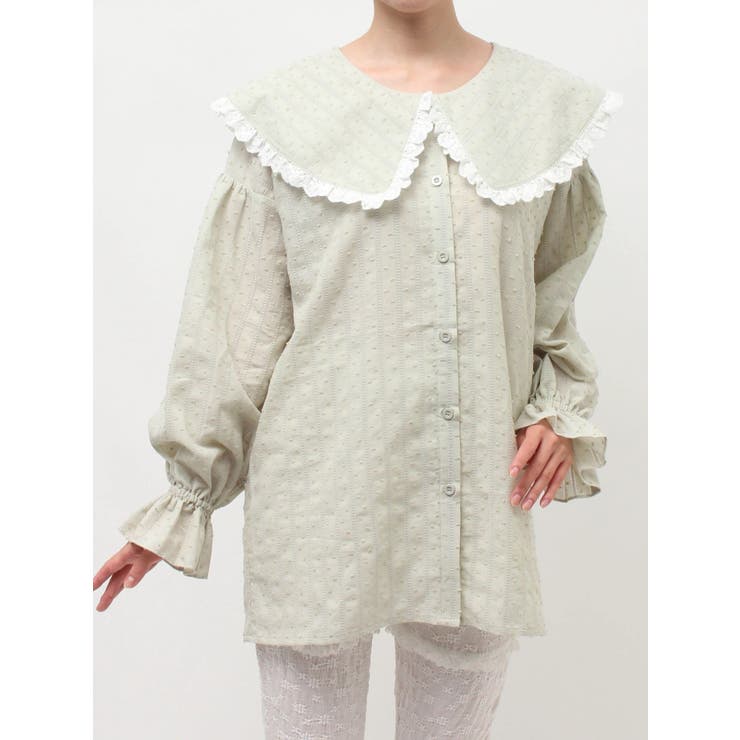 dot laceフリルカラーブラウス | merry jenny | 詳細画像42 