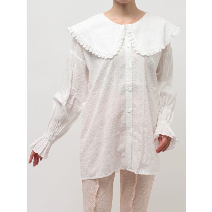 dot laceフリルカラーブラウス | merry jenny | 詳細画像43 