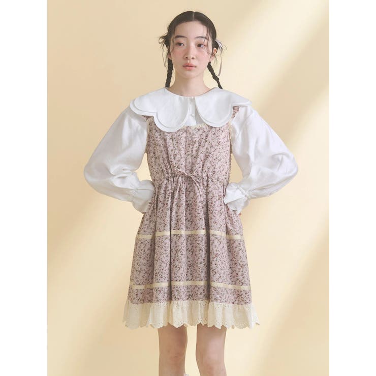 おはなスカラップブラウス | merry jenny | 詳細画像13 