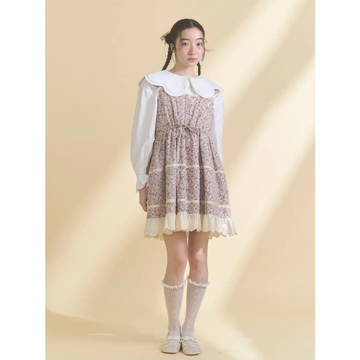 おはなスカラップブラウス | merry jenny | 詳細画像15 