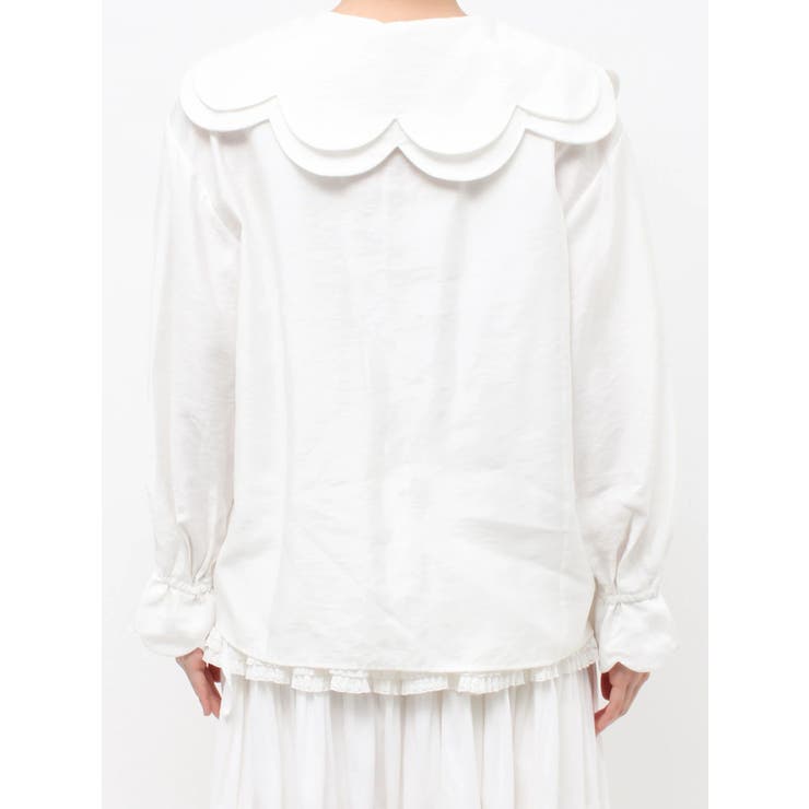 おはなスカラップブラウス | merry jenny | 詳細画像18 