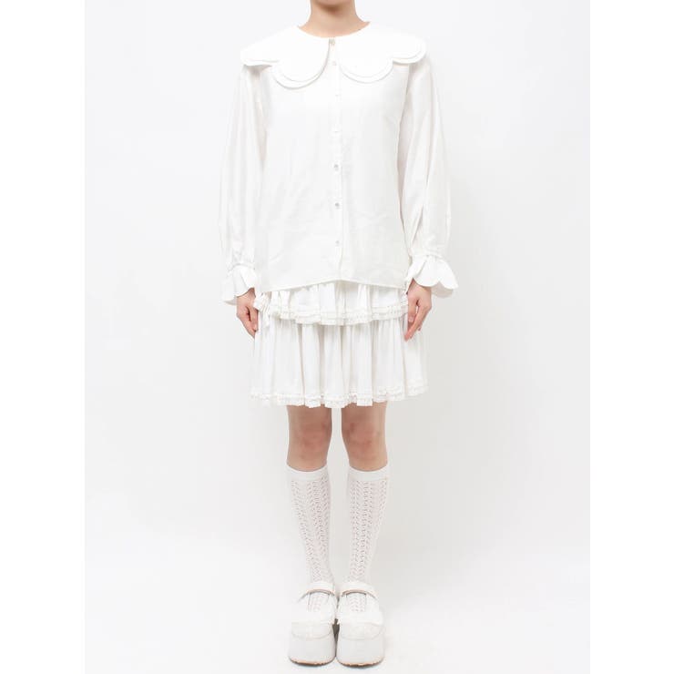 おはなスカラップブラウス | merry jenny | 詳細画像23 