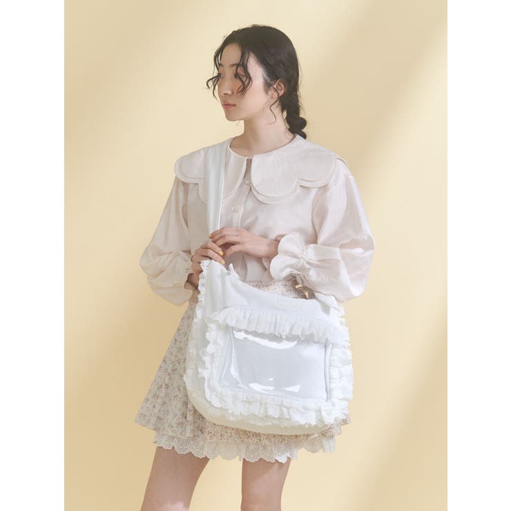 おはなスカラップブラウス | merry jenny | 詳細画像4 