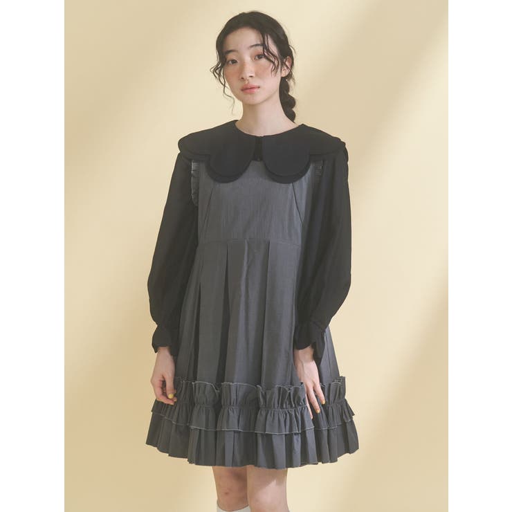 おはなスカラップブラウス | merry jenny | 詳細画像8 