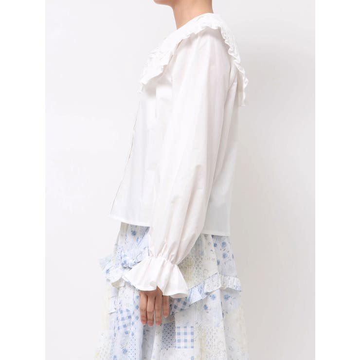 ribbonフリルカラーブラウス | merry jenny | 詳細画像14 