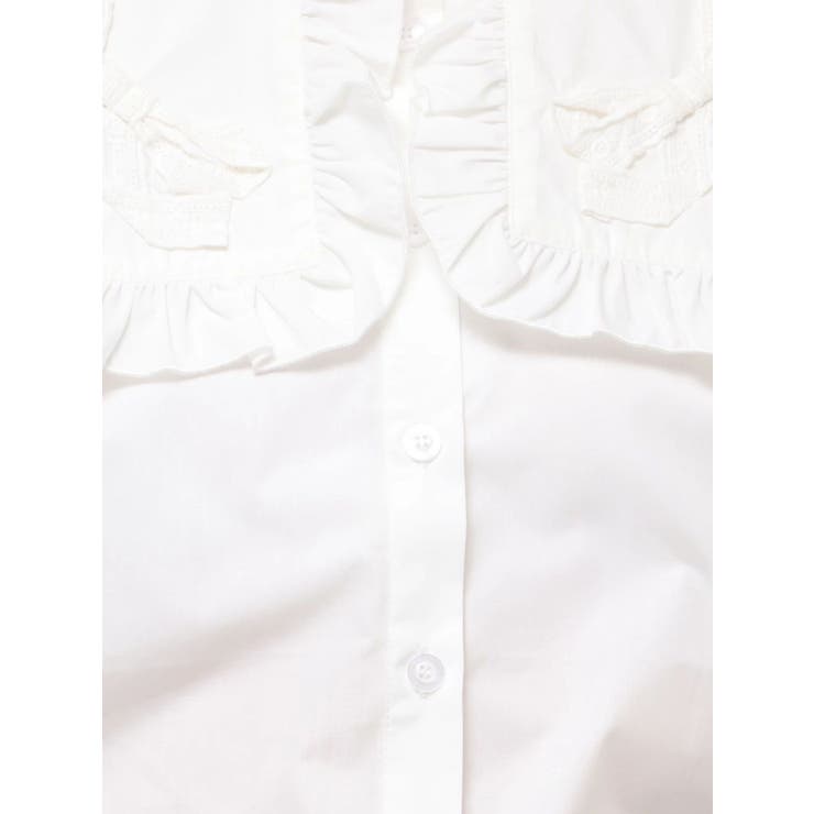 ribbonフリルカラーブラウス | merry jenny | 詳細画像22 