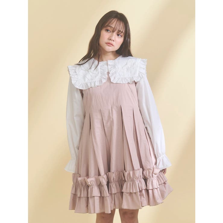 ribbonフリルカラーブラウス | merry jenny | 詳細画像8 