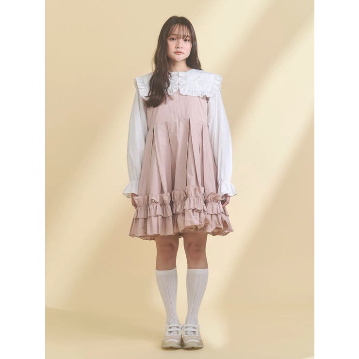 ribbonフリルカラーブラウス | merry jenny | 詳細画像9 