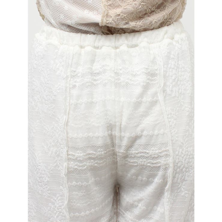 lace panel pants | merry jenny | 詳細画像26 