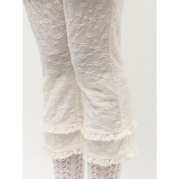 ストレッチレースカプリパンツ | merry jenny | 詳細画像21 